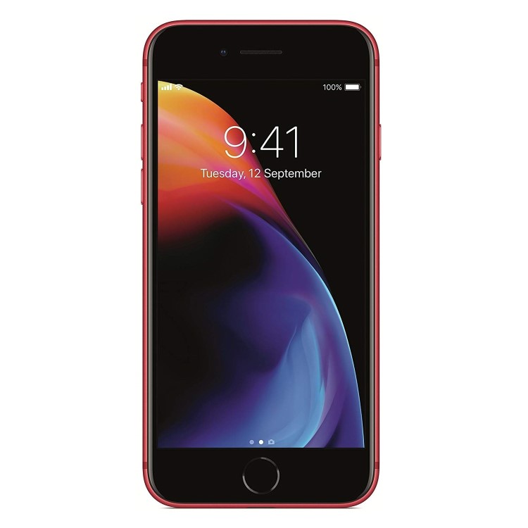 Refurbished Apple iPhone 8 Red 4.7" 256GB 4G Unlocked & SIM Free Smartphone
