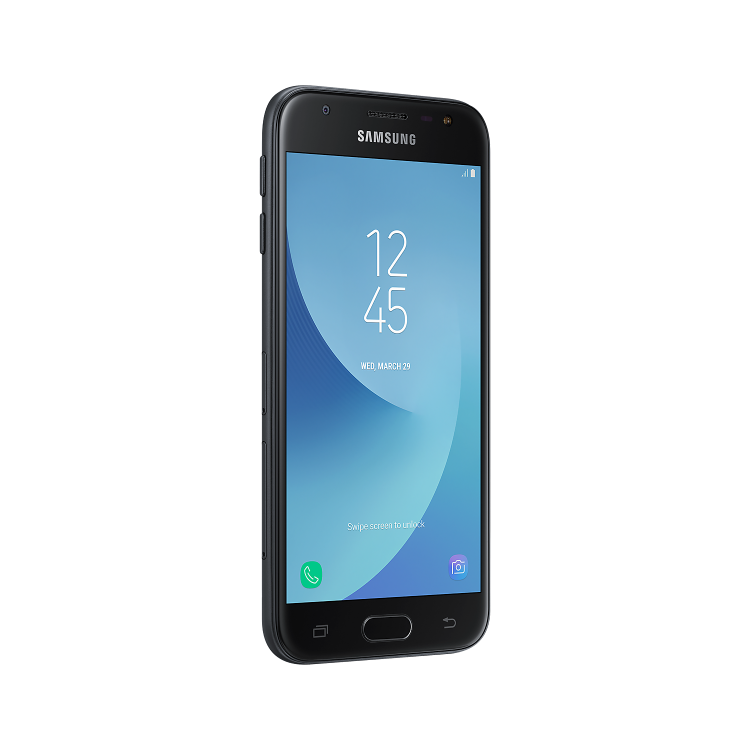 Grade A Samsung Galaxy J3 2017 Black 5" 16GB 4G Unlocked & SIM Free