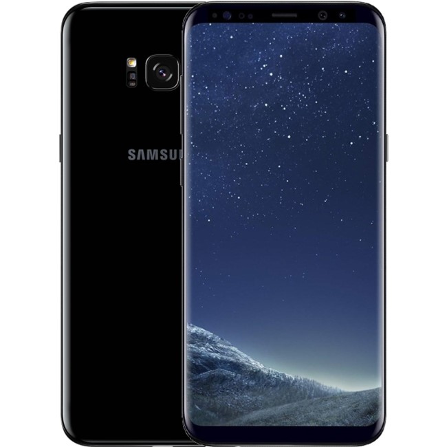 Refurbished Samsung Galaxy S8 Black 5.8" 64GB 4G Unlocked & SIM Free Smartphone