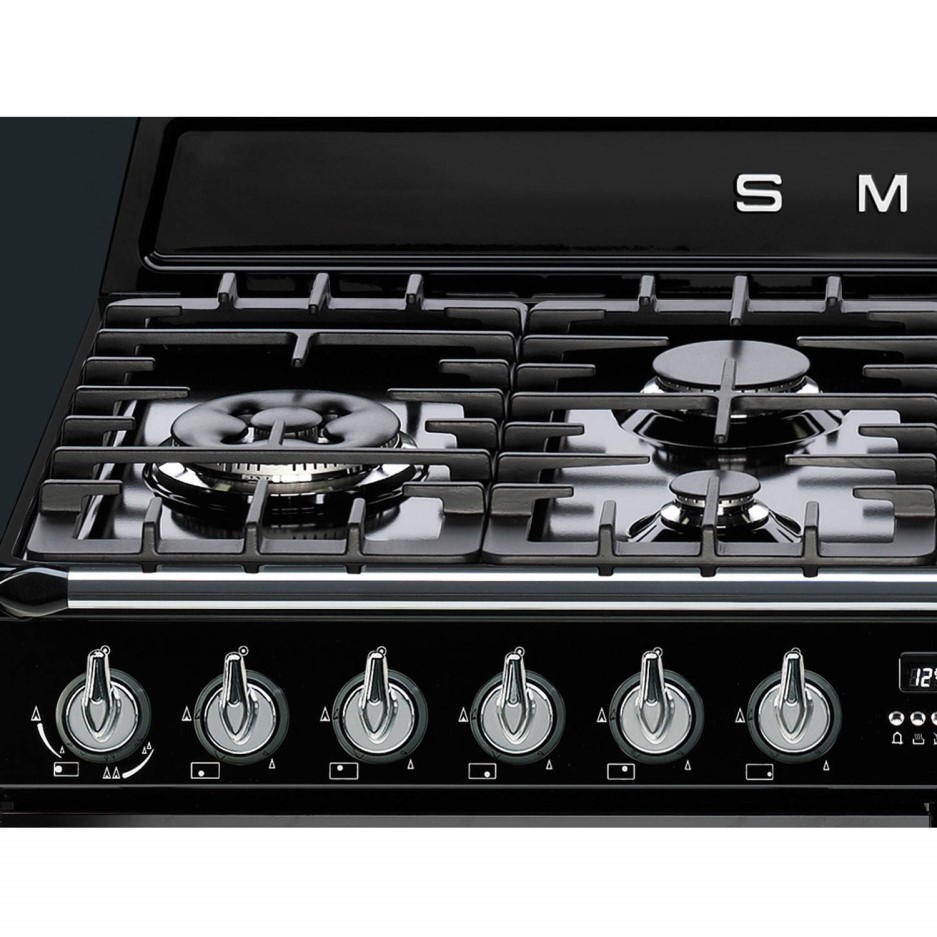 Smeg TR4110BL1 Victoria Traditional 110cm Dual Fuel Range Cooker