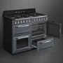Smeg Victoria 110cm Dual Fuel Range Cooker - Slate Grey