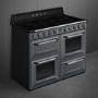 Smeg Victoria 110cm Electric Range Cooker - Slate Grey
