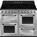 TR4110IX2 Smeg Victoria 110cm Electric Range Cooker - Stainless Steel