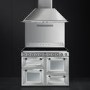 Smeg TR4110IX Victoria Traditional 110cm Electric Range Cooker With Induction Hob - Stainless Steel