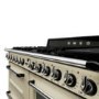 GRADE A2 - Light cosmetic damage - Smeg TR4110P1 Victoria Traditional 110cm Dual Fuel Range Cooker - Cream