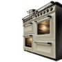 GRADE A2 - Light cosmetic damage - Smeg TR4110P1 Victoria Traditional 110cm Dual Fuel Range Cooker - Cream