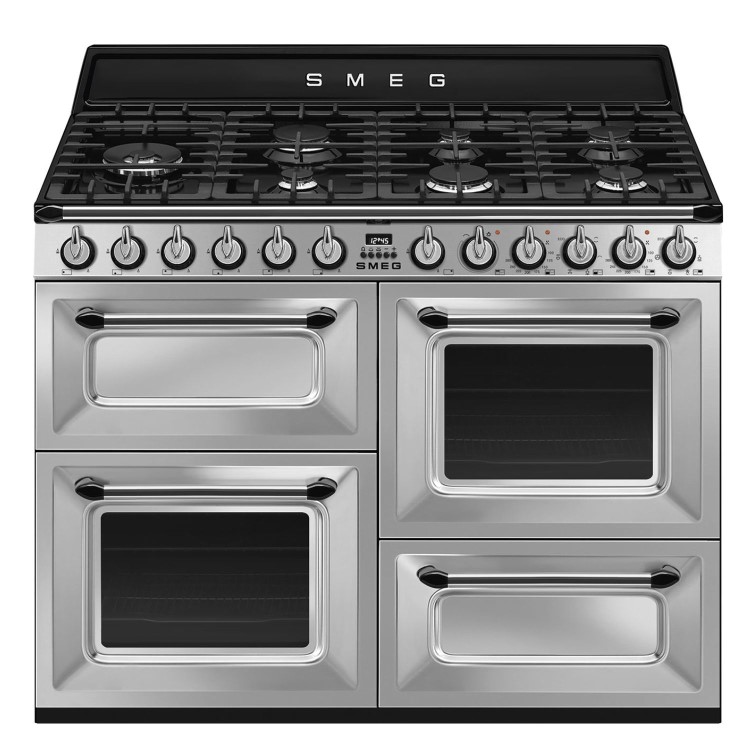 Smeg Victoria 110cm Dual Fuel Range Cooler - Stainless Steel
