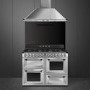 Smeg Victoria 110cm Dual Fuel Range Cooler - Stainless Steel