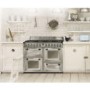 Smeg TR4110X Victoria Traditional 110cm Dual Fuel Range Cooker Stainless Steel