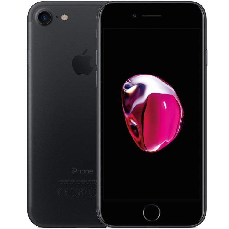 Grade A2 Apple iPhone 7 Black 4.7" 32GB 4G Unlocked & SIM Free Smartphone 