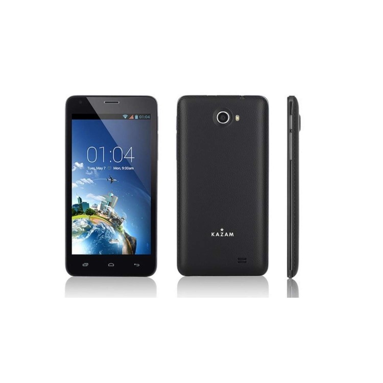 KAZAM Trooper 555 Black 5 Inch  4GB 4G Unlocked & SIM Free