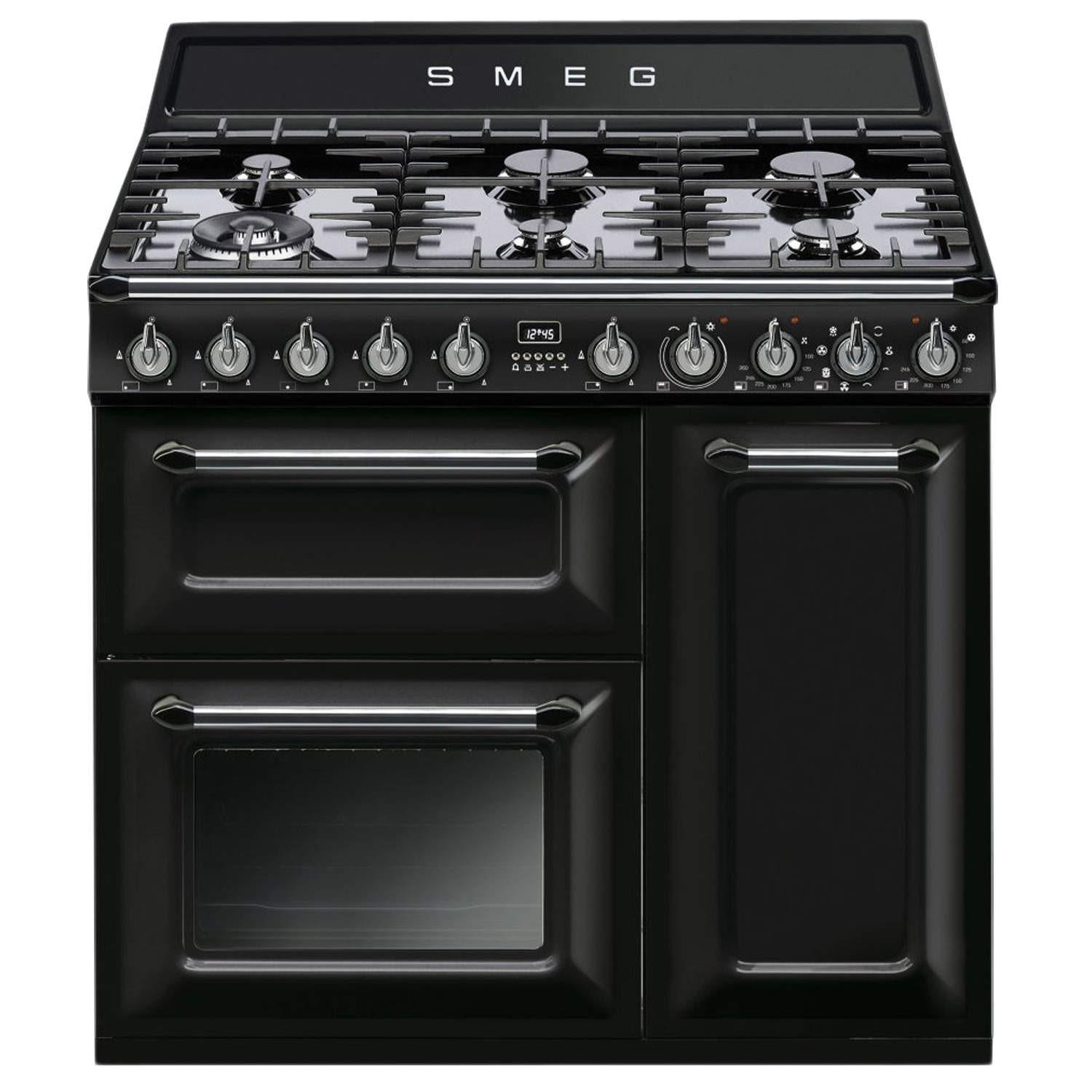 Smeg Victoria 90Cm Dual Fuel Range Cooker  TR93BL