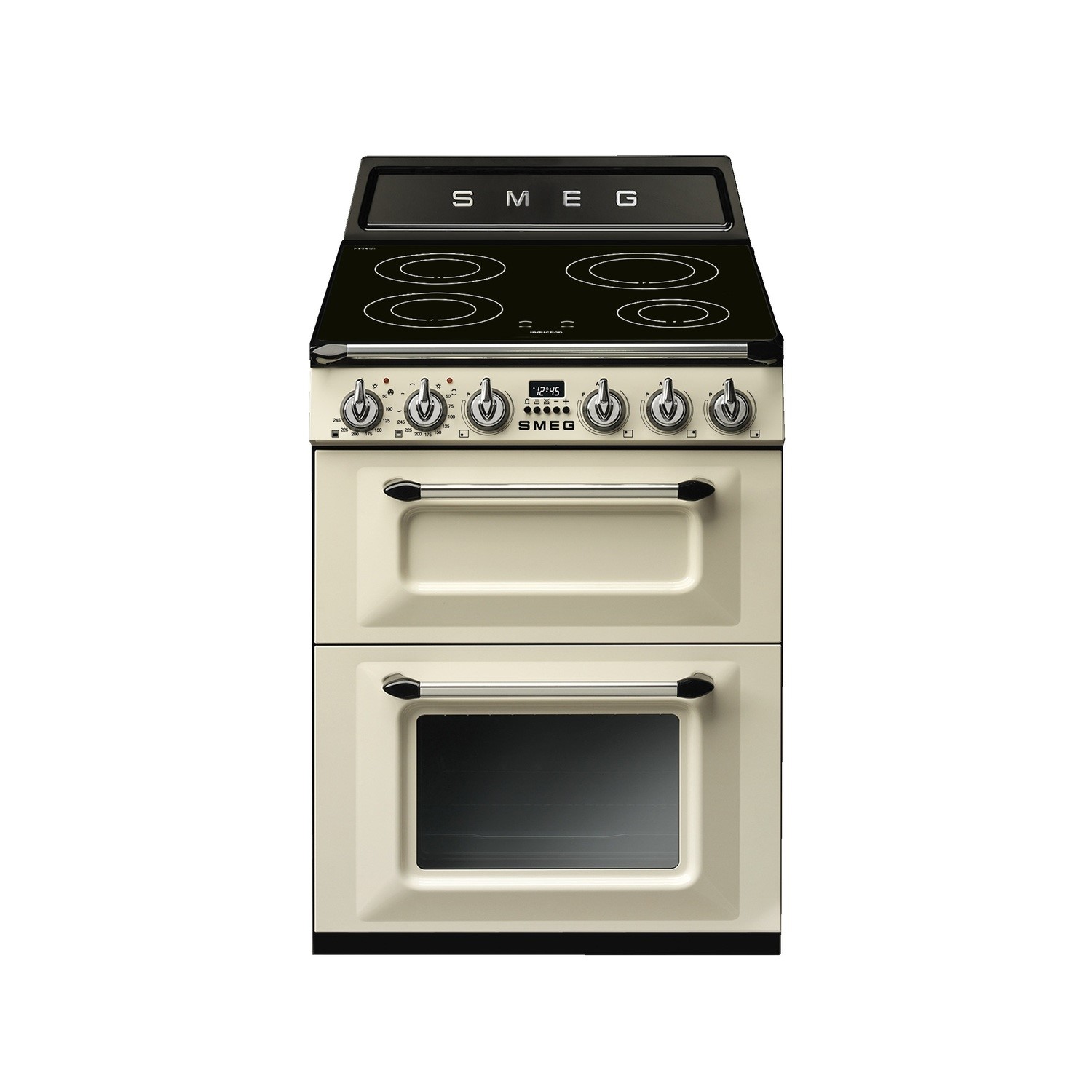 Smeg Tr62ip2 Victoria 60Cm Double Oven Electric Cooker Cream TR62IP2