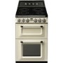 GRADE A3 - Smeg TR62IP Victoria 60cm Wide Double Oven Electric Cooker With Induction Hob - Cream