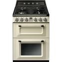 Smeg Victoria 60cm Dual Fuel Cooker - Cream
