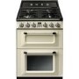 Smeg Victoria 60cm Double Oven Dual Fuel Cooker - Cream