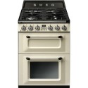 TR62P Smeg Victoria 60cm Dual Fuel Cooker - Cream