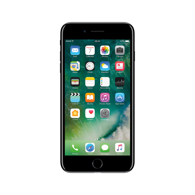 Refurbished Apple iPhone 7 Plus Jet Black 5.5" 128GB 4G Unlocked & SIM Free Smartphone