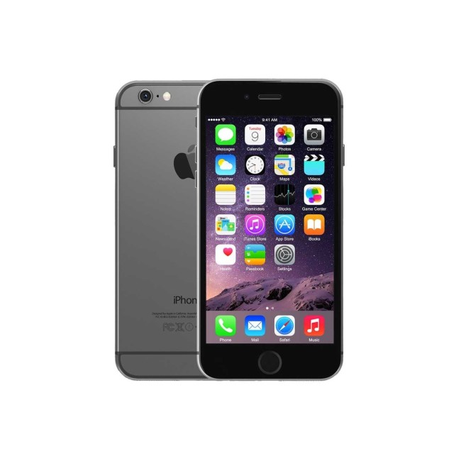 Refurbished Apple iPhone 6 Plus Space Grey 5.5" 128GB 4G Unlocked & SIM Free Smartphone