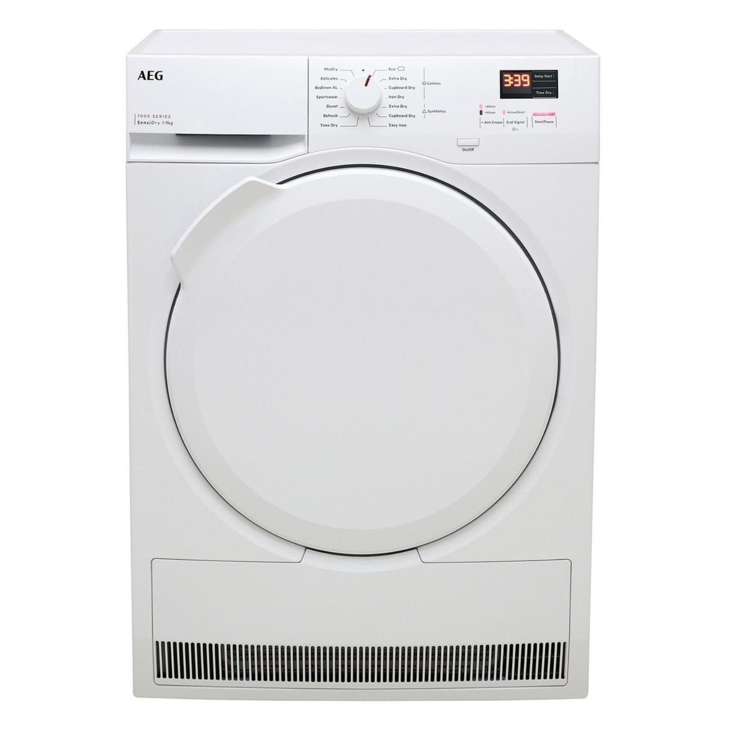 AEG TR709G0Z 7000 Series SensiDry 9kg Heat Pump Tumble Dryer - White