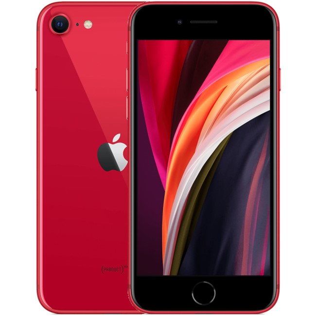 Refurbished Apple iPhone SE 2020 Red 4.7" 128GB 4G Unlocked & SIM Free Smartphone