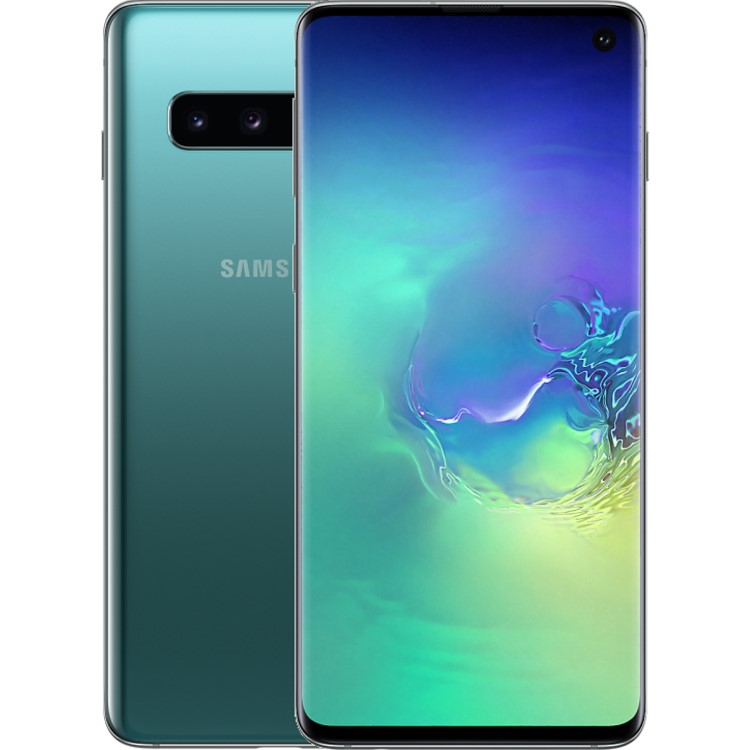 Grade A2 Samsung Galaxy S10 Green 6.1" 128GB 4G Unlocked & SIM Free Smartphone