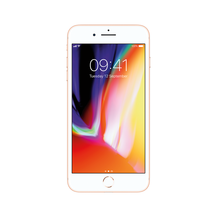 Refurbished Apple iPhone 8 Plus Gold 5.5" 64GB 4G