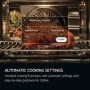 AEG 7000 Series SteamCrisp Electric Single Oven - Matt Black
