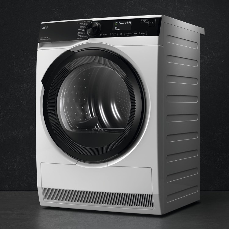 AEG 8000 Series AbsoluteCare&reg; 8kg Heat Pump Tumble Dryer - White
