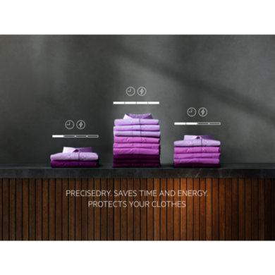 AEG 8000 Series AbsoluteCare® 8kg Heat Pump Tumble Dryer - White