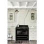 Smeg TR90BL1 Victoria Single Cavity 90cm Wide Dual Fuel Range Cooker Black
