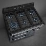 Smeg Victoria 90cm Dual Fuel Range Cooker - Slate Grey