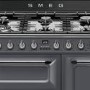 Smeg Victoria 90cm Dual Fuel Range Cooker - Slate Grey