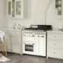 GRADE A2 - Smeg TR93P Victoria Triple Cavity 90cm Wide Dual Fuel Cooker Cream