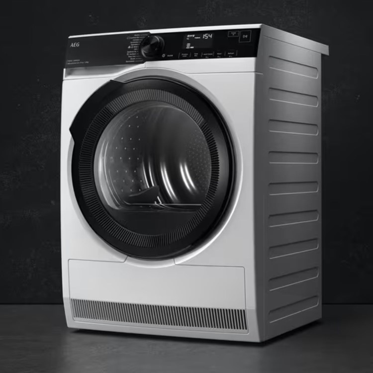 AEG 9000X AbsoluteCare&reg; Pro 8kg Heat Pump Tumble Dryer - White