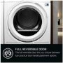 AEG 9000X AbsoluteCare&reg; Pro 8kg Heat Pump Tumble Dryer - White