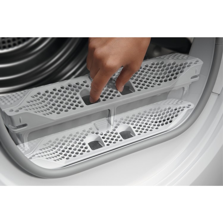 Refurbished AEG 9000 Series TR959M6BC Freestanding Heat Pump 9KG Tumble Dryer White