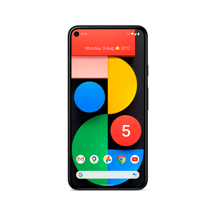 Google Pixel 5 Just Black 6" 128GB 5G Unlocked & SIM Free