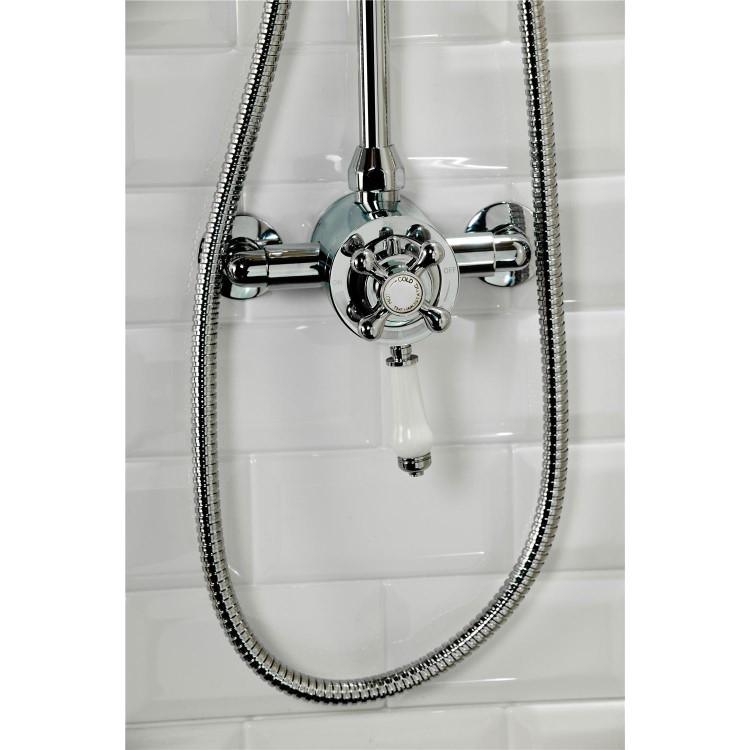 Traditional Exposed Thermostatic Shower Valve