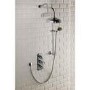 Traditional Triple Concealed Shower Valve