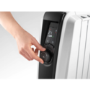 GRADE A2 - DeLonghi Dragon 4 2 kW Oil Filled Radiator 8 Fin with Digital Display and Increased Radiant Surface - 10 years warranty 
