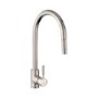 Rangemaster Aquatrend Brushed Chrome Single Lever Pull Out Monobloc Kitchen Sink Mixer Tap