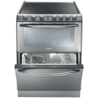 Candy TRIO9503X Combined Oven Ceramic Hob and Dishwasher in Stainless steel