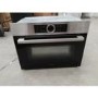 Refurbished Bosch CMG633BS1B Serie 8 Compact Height Built-in Combination Microwave Oven - Stainless Steel