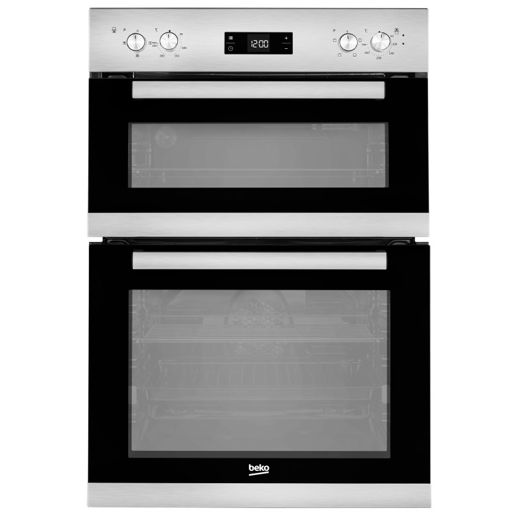 Refurbished Beko BDQF22300X Built in Double 75 Litre Electric Oven