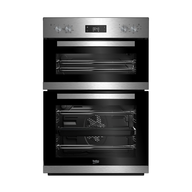 Refurbished Beko BDQF22300X Built in Double 75 Litre Electric Oven