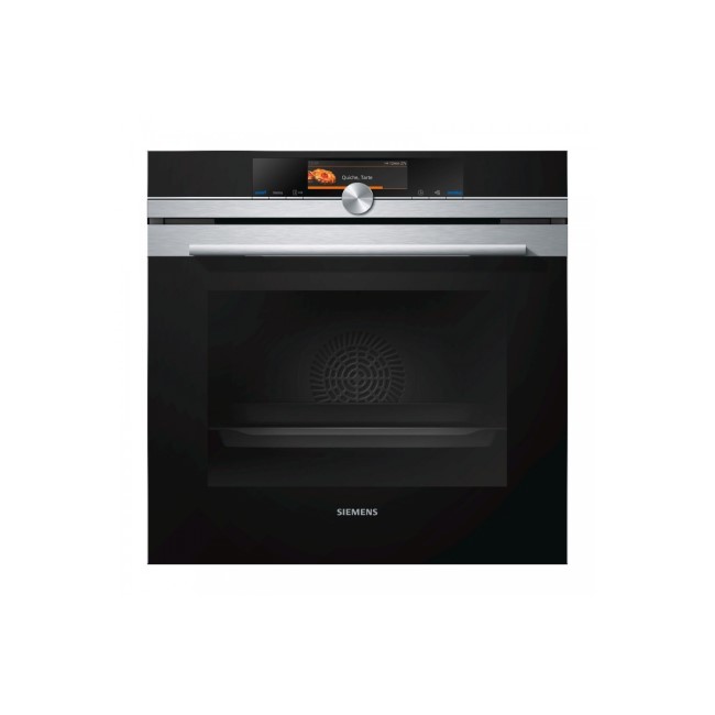 GRADE A1 - Siemens HB678GBS6B built-in/under single oven Electric Built-in  in Stainless steel