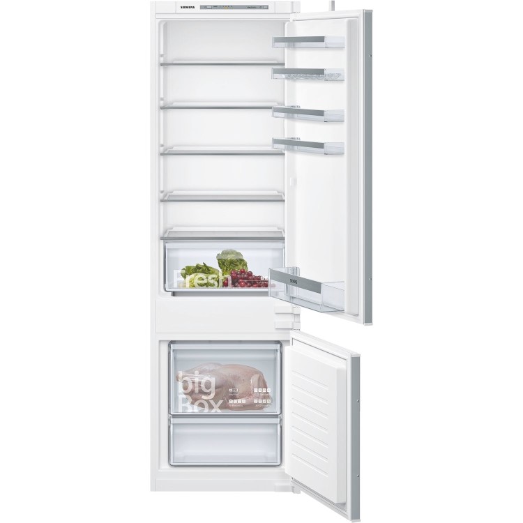 Siemens KI87VVSF0G iQ300 70-30 Split Less Frost Integrated Fridge Freezer
