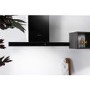 Refurbished Hotpoint PHBS98CLTDK 90cm Slimline Chimney Cooker Hood Black