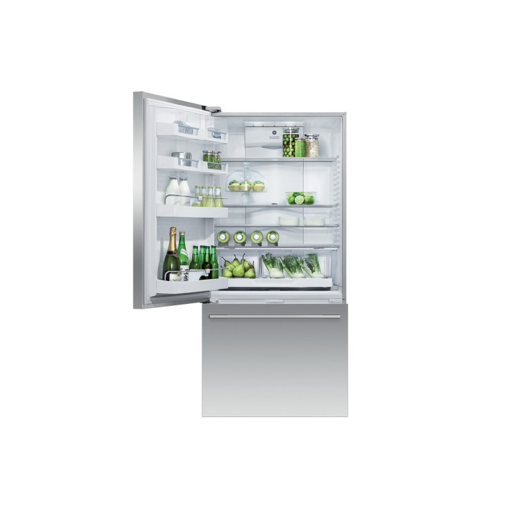 Refurbished Fisher & Paykel RF522W Freestanding 519L Fridge Freezer Stainless Steel